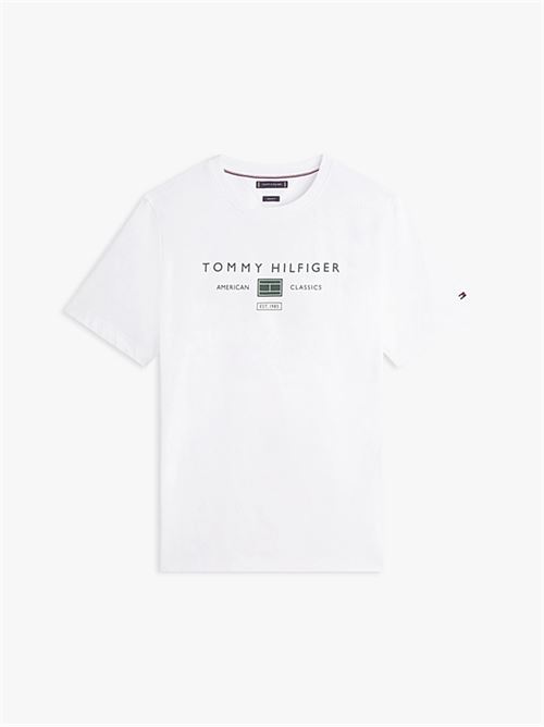 brand love mono stack tee TOMMY HILFIGER | MW0MW42365YBR